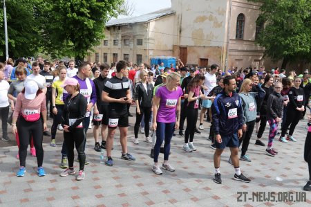 Вдруге у Житомирі відбувся благодійний пробіг «Біжу за життя»