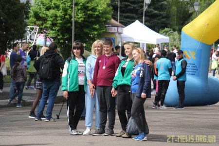 Вдруге у Житомирі відбувся благодійний пробіг «Біжу за життя»