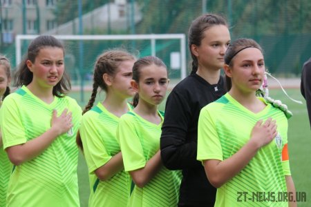 Житомирська дівоча команда з футболу дебютувала у Чемпіонаті України