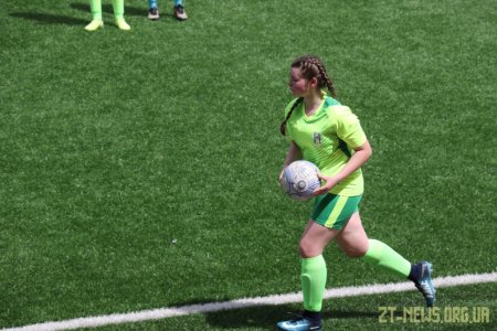 Житомирська дівоча команда з футболу дебютувала у Чемпіонаті України