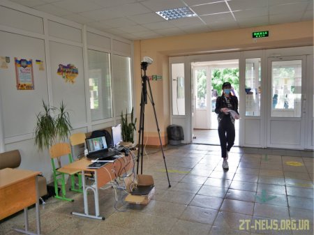У житомирській школі протестували інтелектуальну відеосистему скринінгу температури