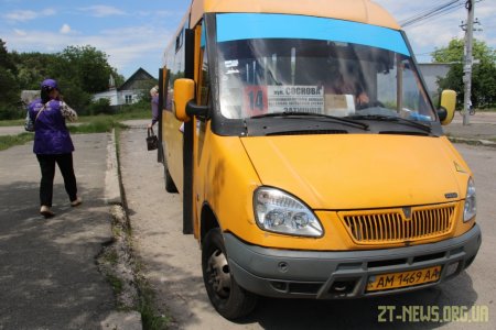 Управління транспорту спільно з службою контролю перевіряють громадський транспорт Житомира