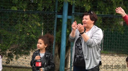 20 дітей з інвалідністю вперше пограли у міні-футбол