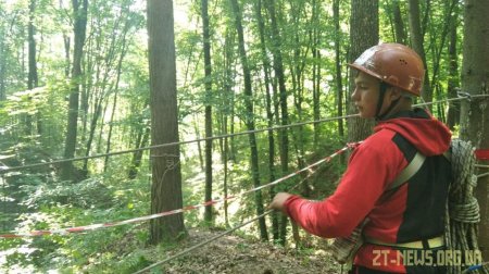 На Житомирщині стартував чемпіонат області з техніки пішохідного туризму