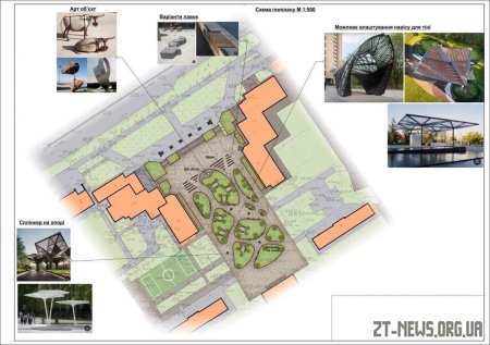 На території Мистецьких Воріт облаштують сучасний сквер