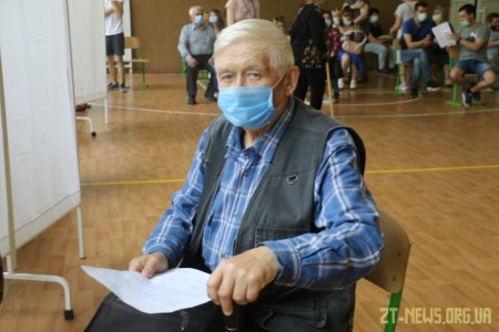 У Житомирі за пів дня щепили пів тисячі людей
