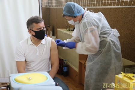 У Житомирі за пів дня щепили пів тисячі людей