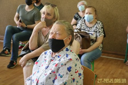У Житомирі за пів дня щепили пів тисячі людей
