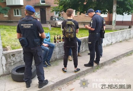 Упродовж вихідних у Житомирі правоохоронці відпрацьовували місця відпочинку громадян