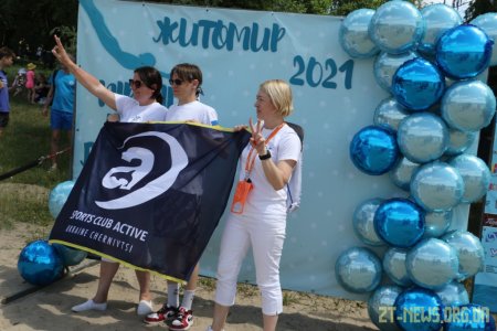У Житомирі визначили переможців Чемпіонату України з плавання на відкритій воді