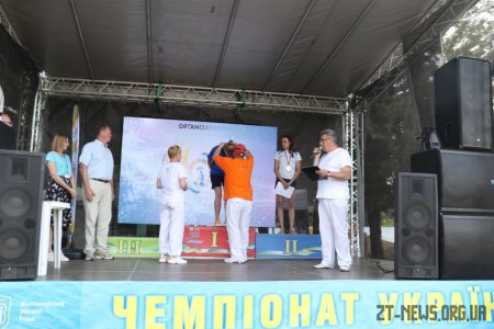 У Житомирі визначили переможців Чемпіонату України з плавання на відкритій воді