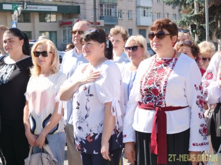 25 річницю Конституції України відзначили у Житомирі