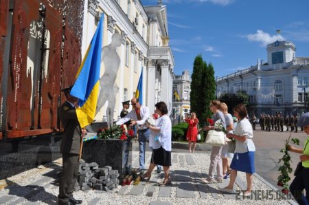 25 річницю Конституції України відзначили у Житомирі