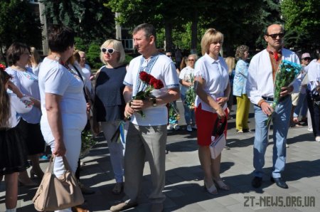 25 річницю Конституції України відзначили у Житомирі