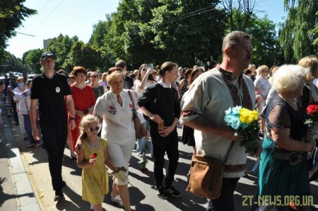 25 річницю Конституції України відзначили у Житомирі