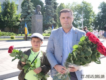 25 річницю Конституції України відзначили у Житомирі