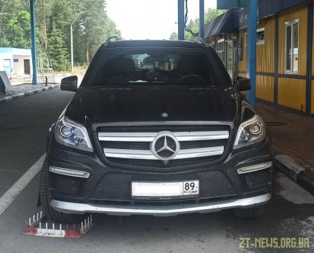 На Житомирщині затримано росіянина на краденому авто