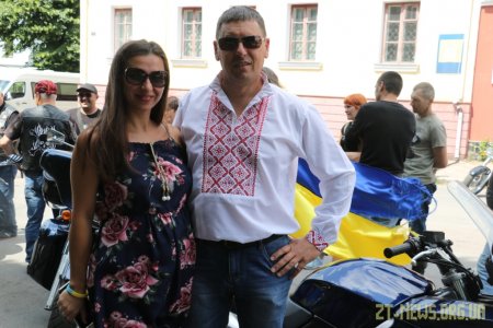 Учасники Мотопробігу єдності відвідали Житомир