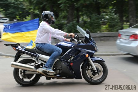 Учасники Мотопробігу єдності відвідали Житомир