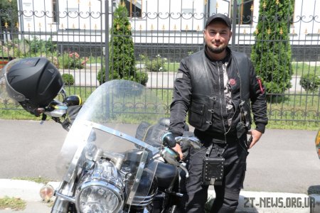 Учасники Мотопробігу єдності відвідали Житомир