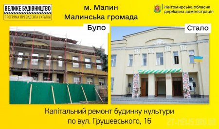 У Малині відкрили сучасний Центр культури і дозвілля