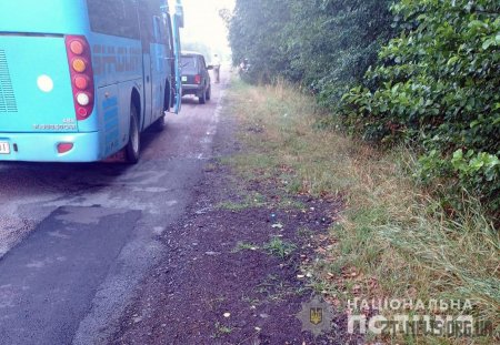 На Житомирщині автобус збив двох велосипедистів