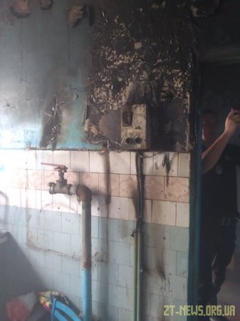 На Житомирщині поліцейські охорони запобігли пожежі у дитсадку