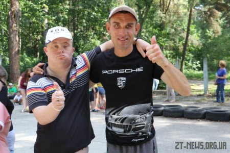 У Житомирі діти з порушенням розумового розвитку змагалися з рухової активності