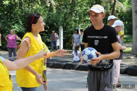 У Житомирі діти з порушенням розумового розвитку змагалися з рухової активності