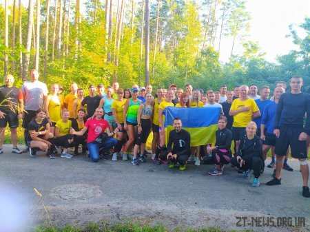 У Житомирі відбувся забіг до дня Незалежності