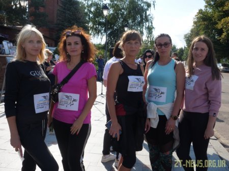 Напередодні Дня пам’яті захисників України у Житомирі відбувся патріотичний забіг