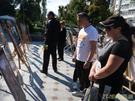Напередодні Дня пам’яті захисників України у Житомирі відбувся патріотичний забіг