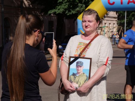 Напередодні Дня пам’яті захисників України у Житомирі відбувся патріотичний забіг