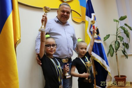У міській раді відзначили юних гімнасток