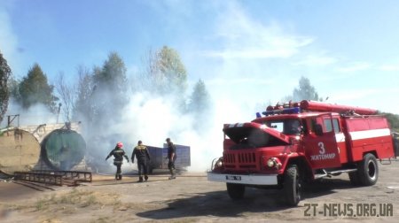 На підприємстві у Житомирі вибухнула 200-літрова бочка