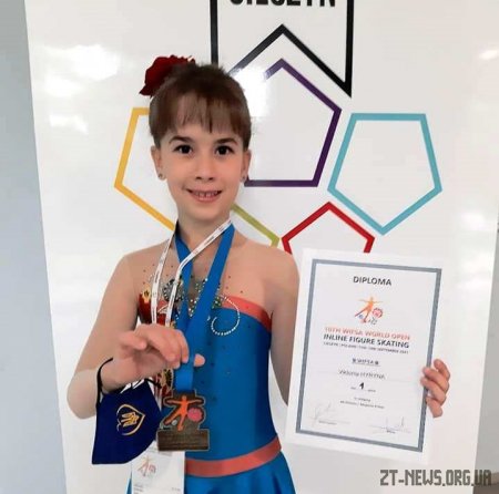 Житомирянка здобула перемогу в Кубку Світу з фігурного катання на інлайн роликових ковзанах
