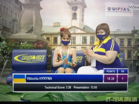 Житомирянка здобула перемогу в Кубку Світу з фігурного катання на інлайн роликових ковзанах