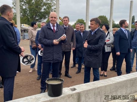 У Житомирі триває будівництво сміттєпереробного заводу