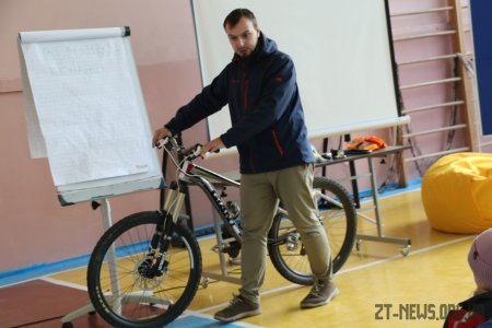 В рамках Європейського тижня мобільності у Житомирі організували велошколу