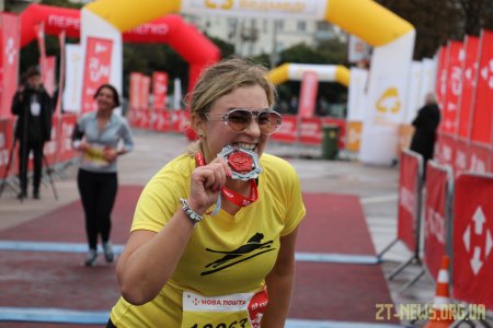 У Житомирі визначили переможців шостого космічного напівмарафону
