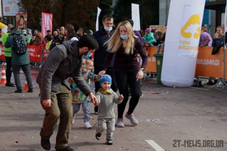 У Житомирі визначили переможців шостого космічного напівмарафону