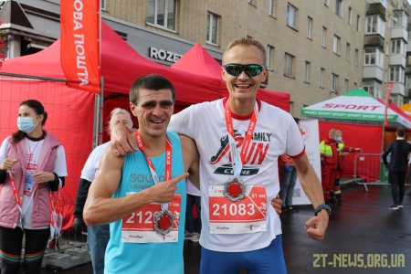 У Житомирі визначили переможців шостого космічного напівмарафону