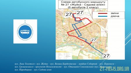З 2 жовтня маршрутки у Житомирі курсуватимуть по-новому
