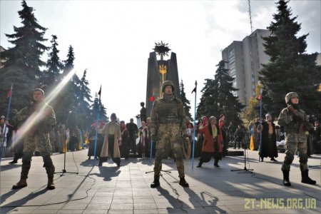 У Житомирі відкрили пам’ятний знак «Захисникам України у війні з російським агресором»