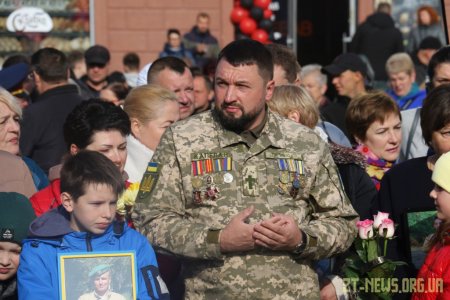 У Житомирі відкрили пам’ятний знак «Захисникам України у війні з російським агресором»