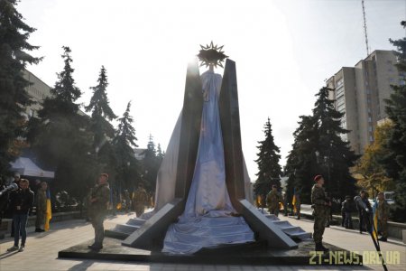 У Житомирі відкрили пам’ятний знак «Захисникам України у війні з російським агресором»