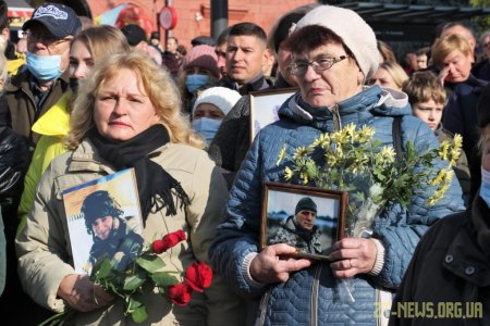 У Житомирі відкрили пам’ятний знак «Захисникам України у війні з російським агресором»