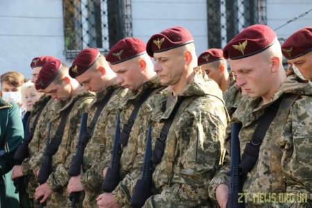 У Житомирі відкрили пам’ятний знак «Захисникам України у війні з російським агресором»